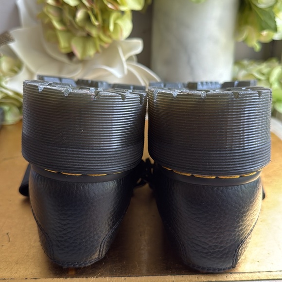 Dr Martens Women's Addina Flower Buckle Platforms - Picture 15 of 16